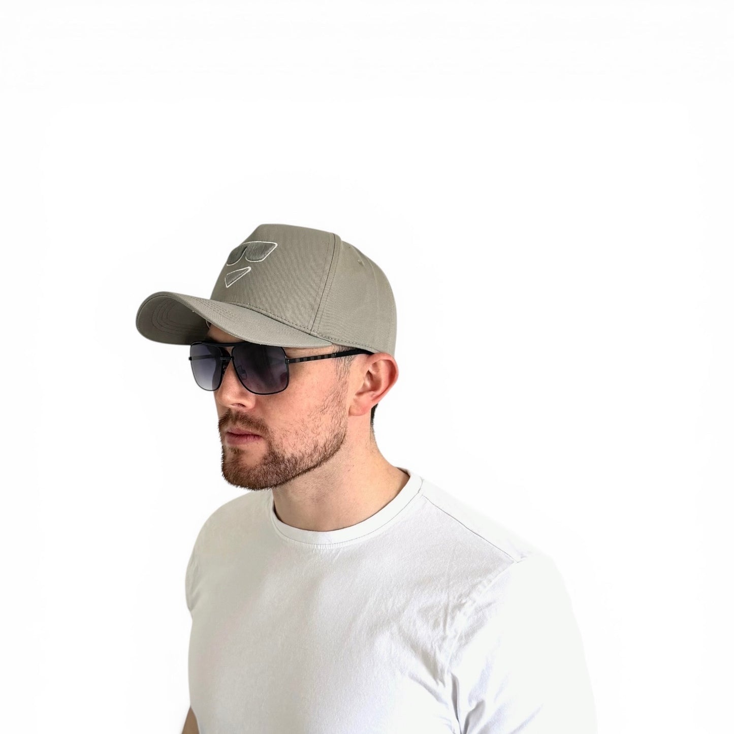 Logo Baseball Cap Grey