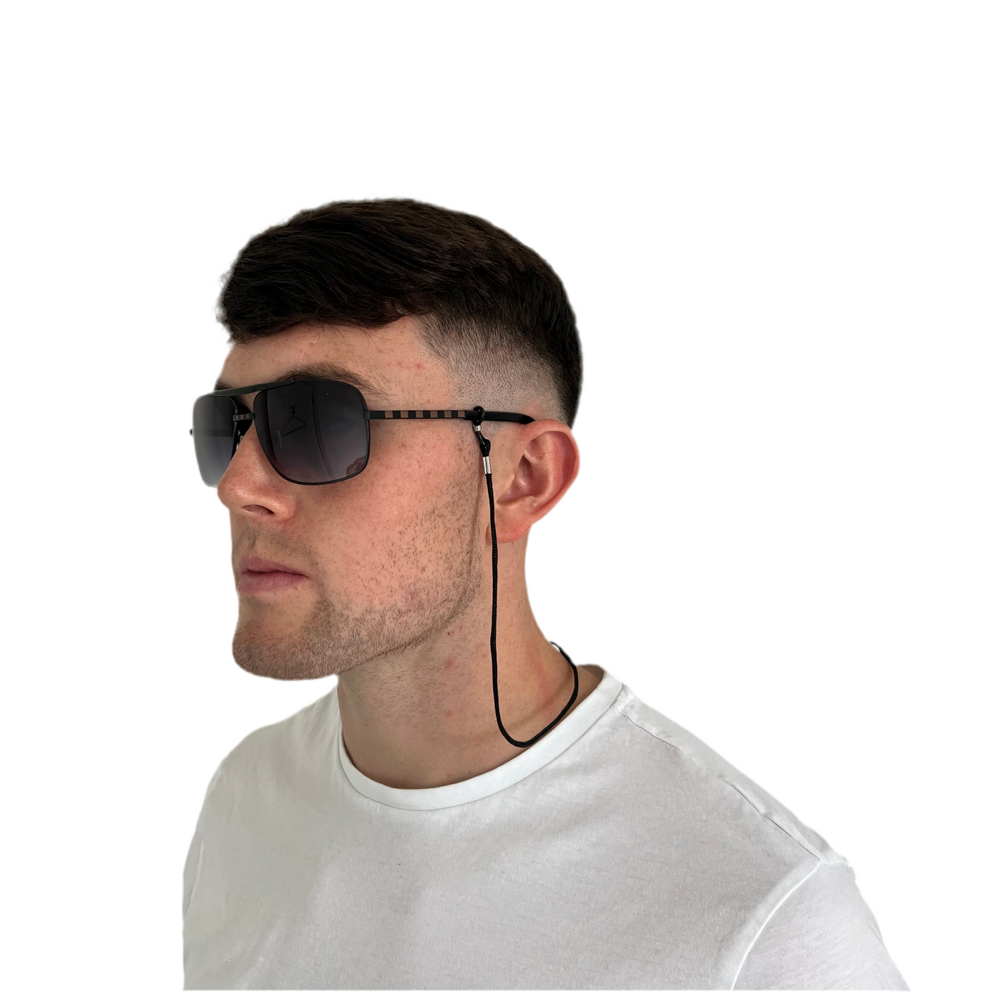 Thin Sunglasses Rope - Black