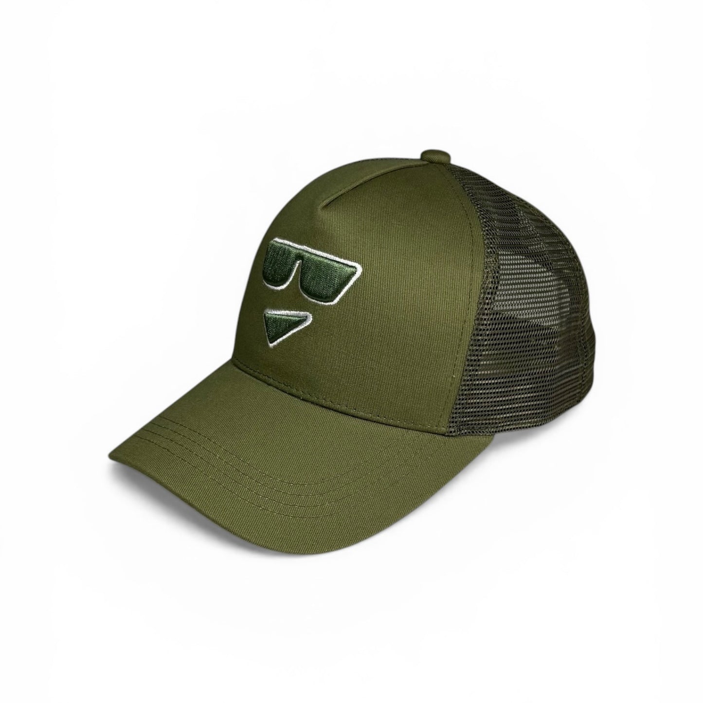 Logo Trucker Cap Green