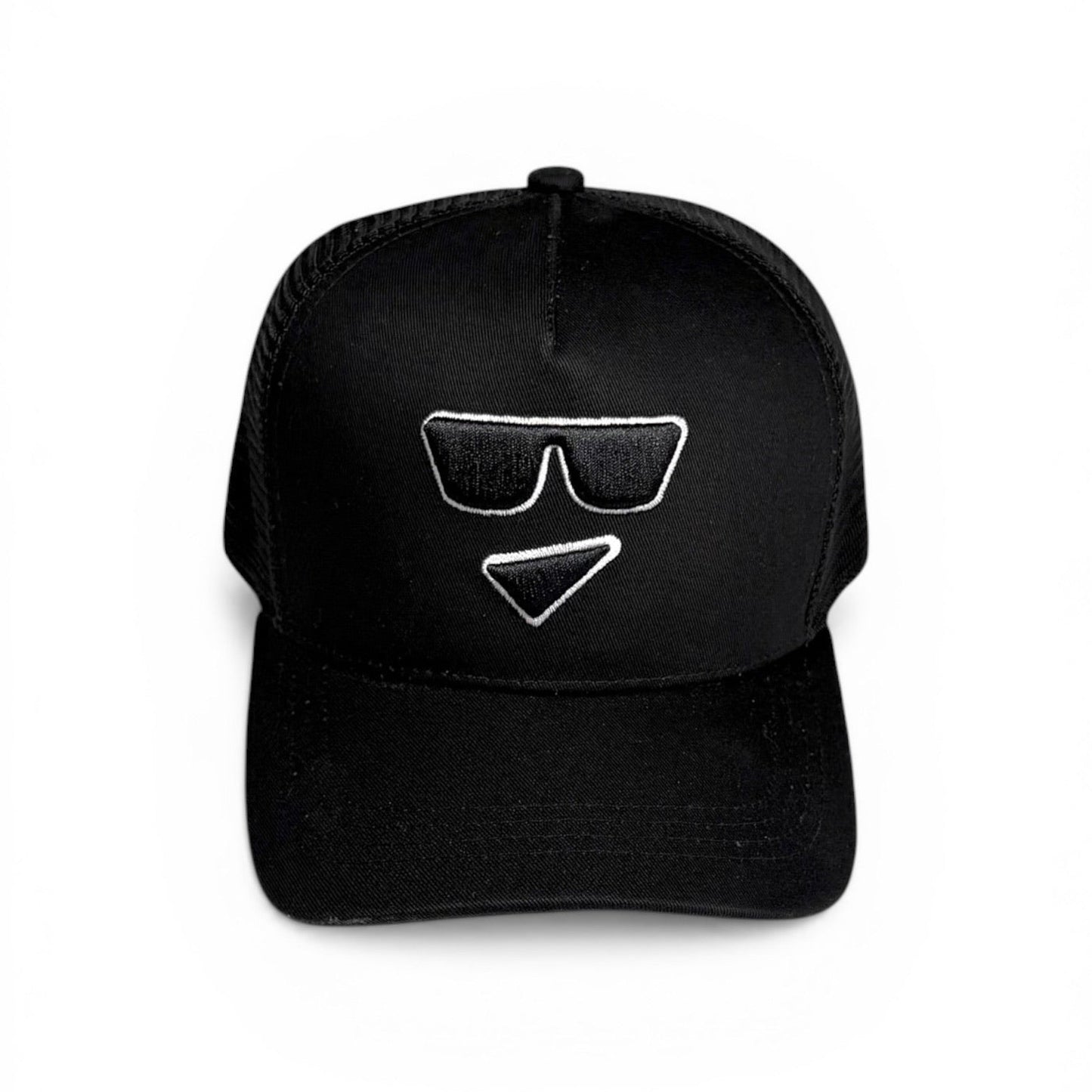 Logo Trucker Cap Black