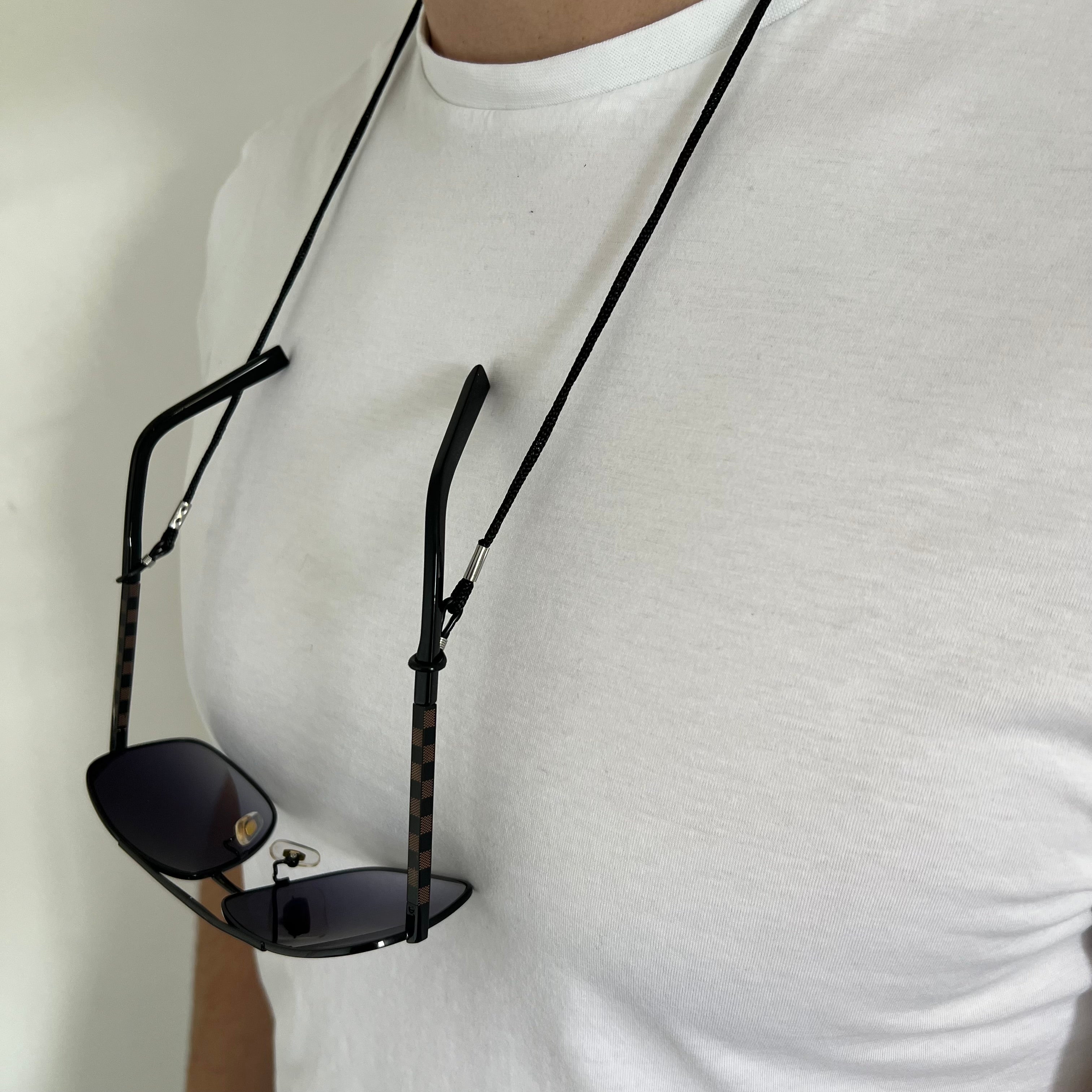 Thin Sunglasses Rope - Black – BINSBROS