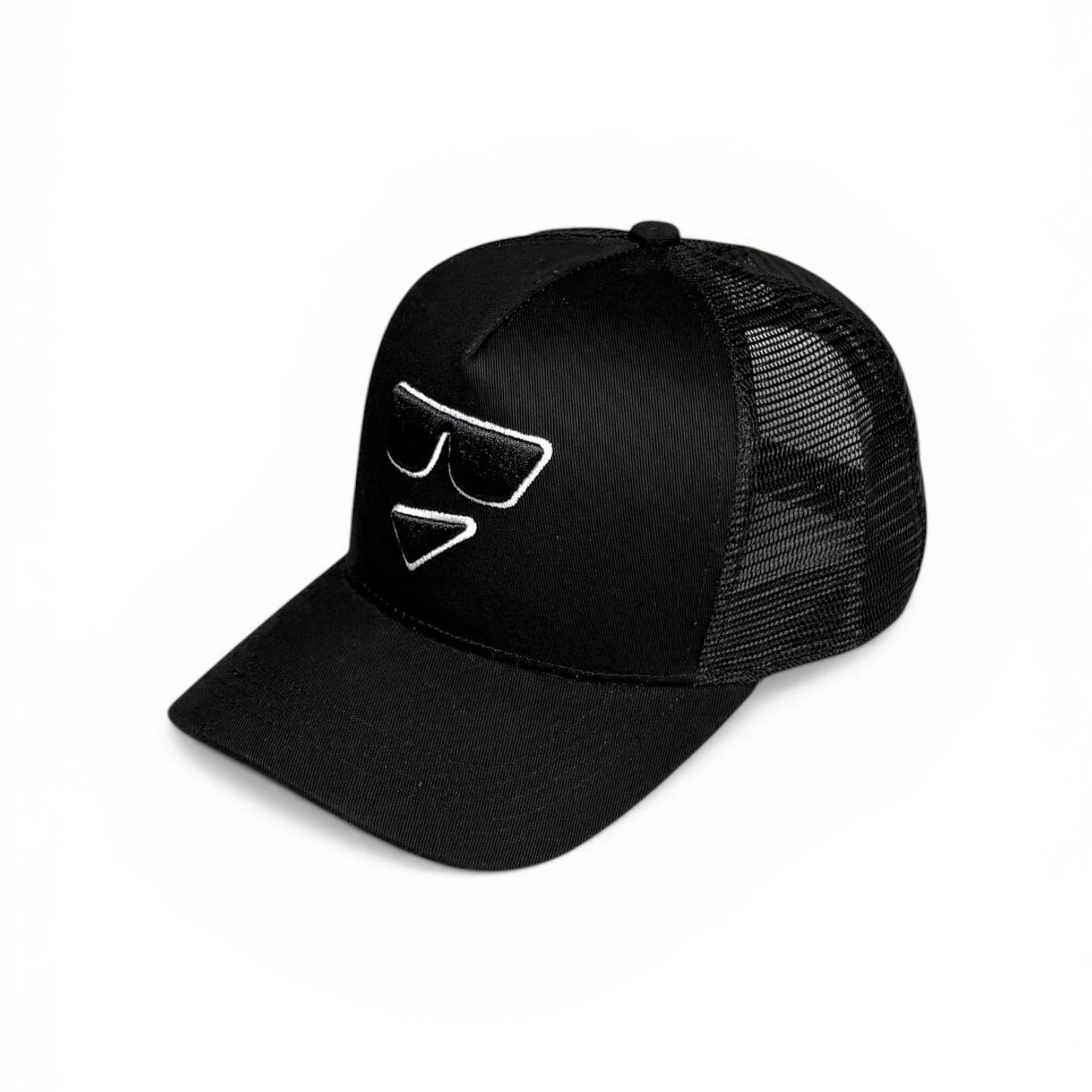 Logo Trucker Cap Black