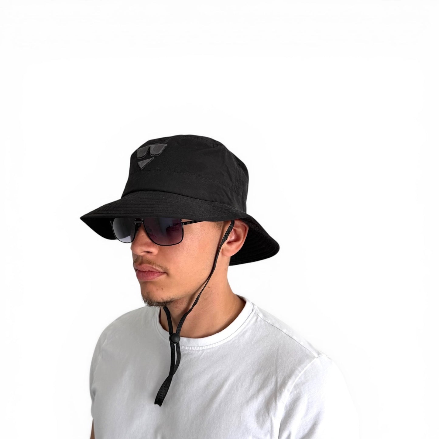 Logo Bucket Hat Black