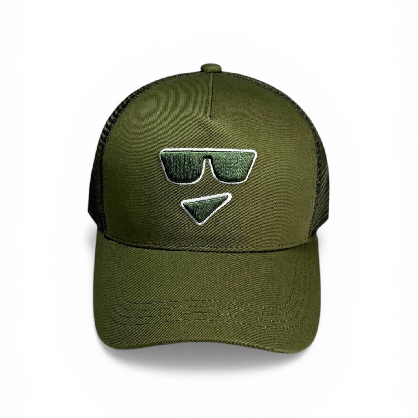 Logo Trucker Cap Green